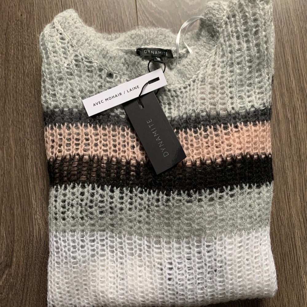 Dynamite Open Knit Sweater - Picture 3 of 3